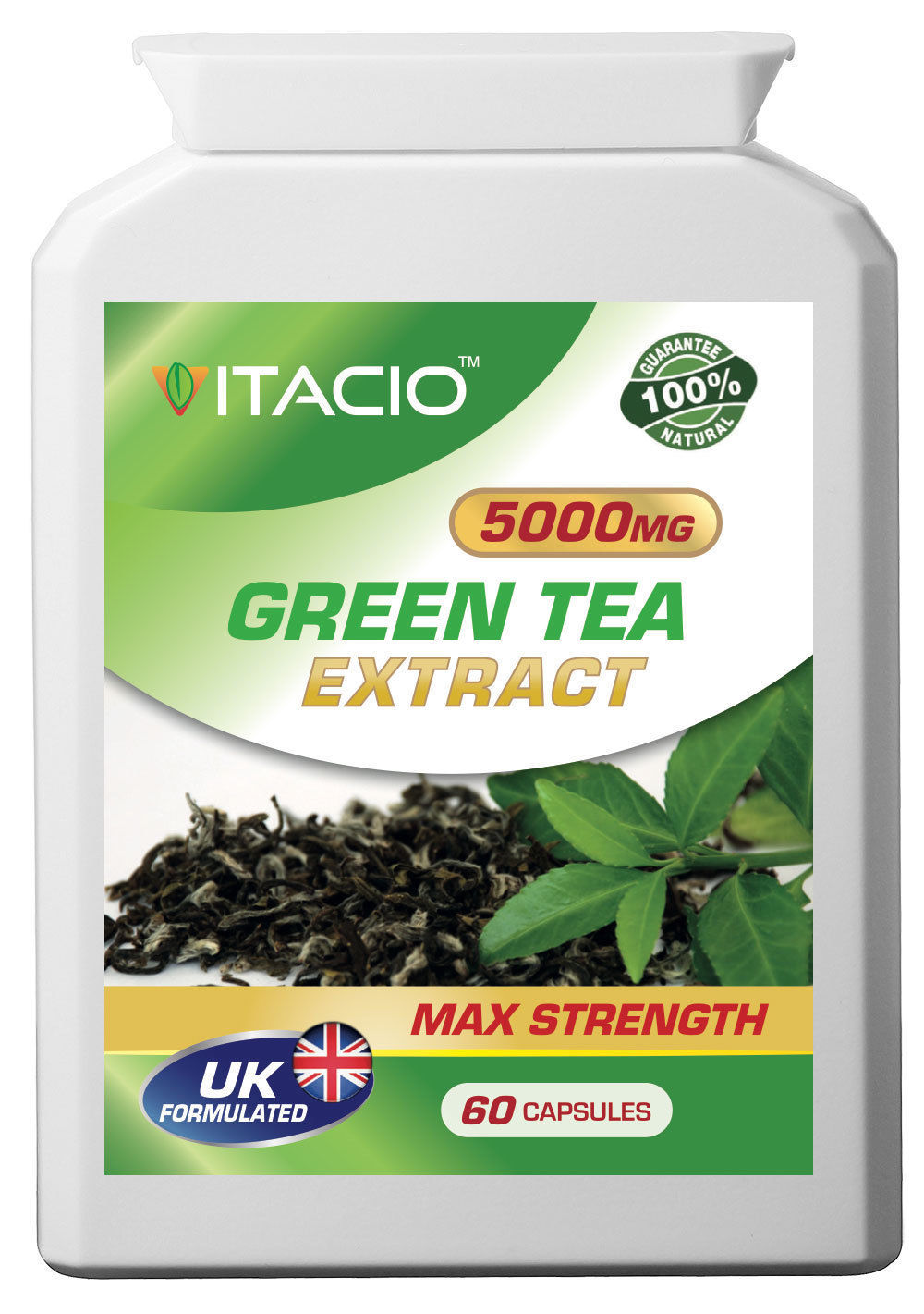 Green Tea Extract 5000mg Concentrated 60s Pills Weight Loss Supplements   S L1600 