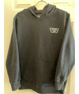 Large boys black Vans hoodie pullover - $14.01