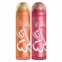 Eva Sweet and Doll Perfumed Deodrant Skinfriendly Body Spray for Woman 1... - $17.86
