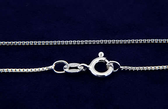 Sterling Silver Oxidized 2d Hawaii Palm Tree Pendant with Polished Box Chain Necklace