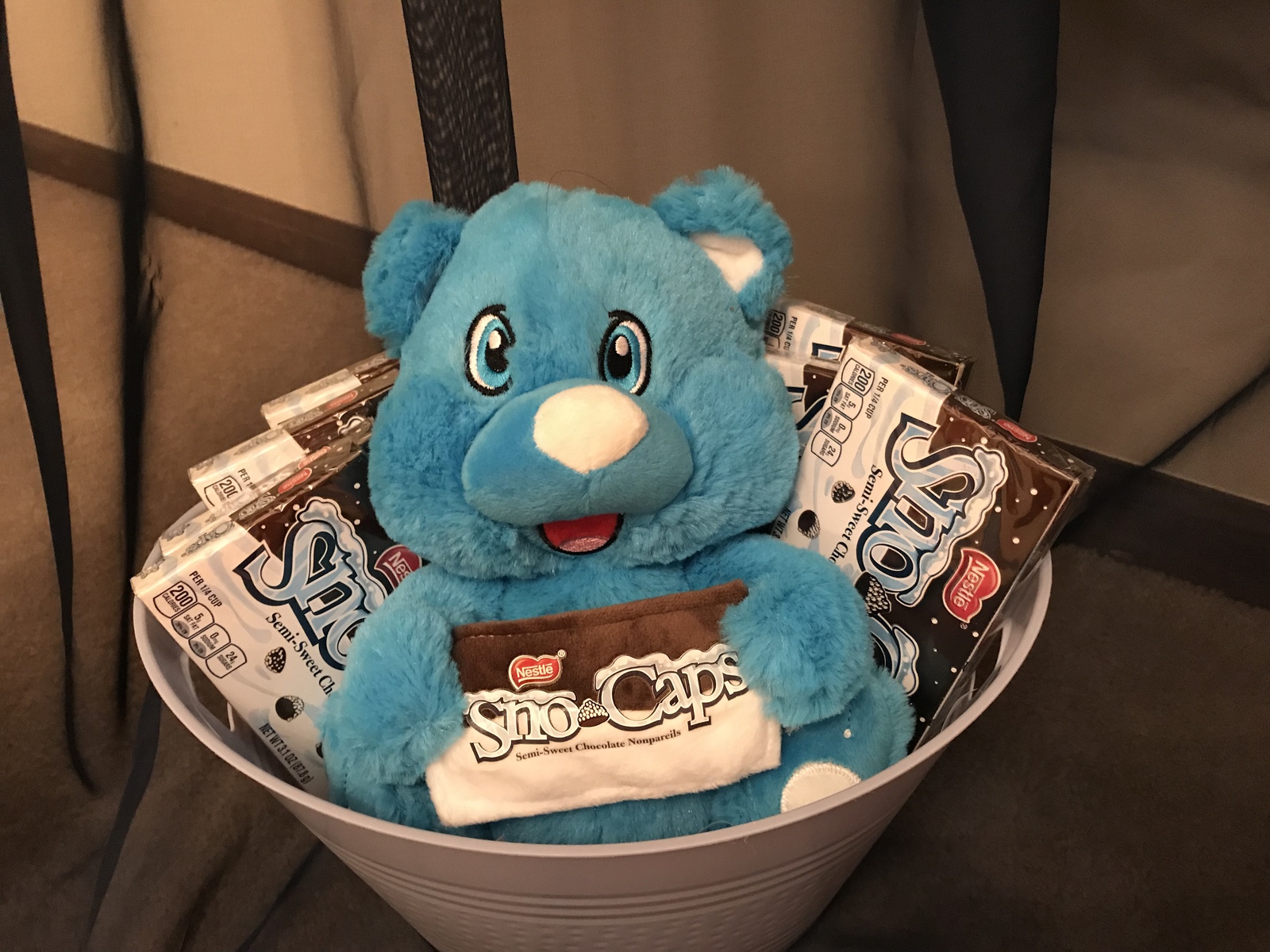 Sno Caps Candy Gift Basket Gift Baskets & Supplies