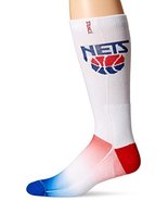 Stance Men&#39;s NBA Hardwood Crew Socks, New Jersey Nets, X-Large/Shoe Size... - $11.40