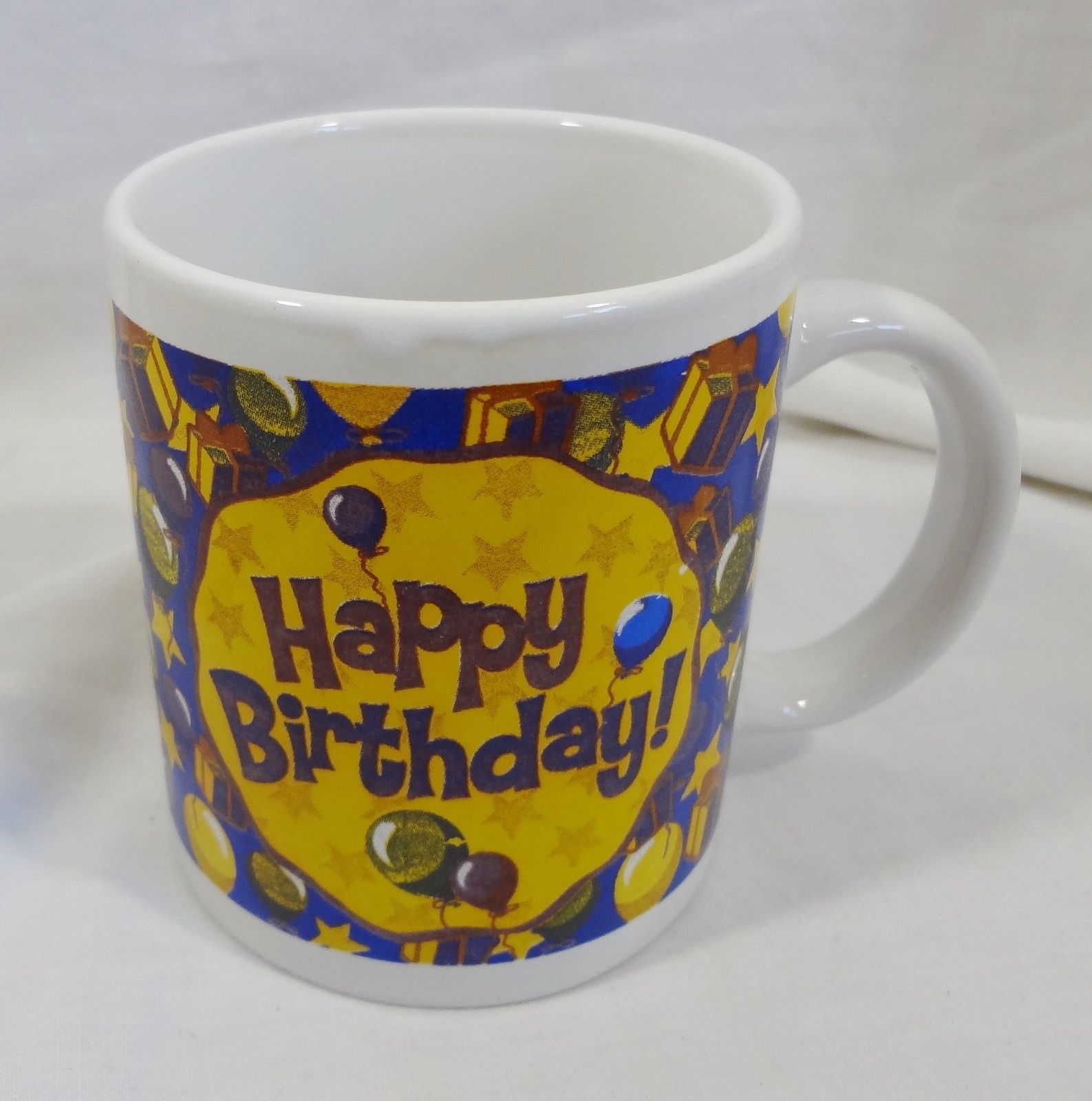 Happy Birthday 10 oz Coffee Cup Mug - $1.99