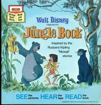 THE JUNGLE BOOK (1977) Walt Disney Book (without cassette tape) - $9.89