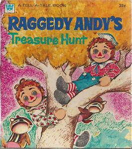 Primary image for RAGGEDY ANDY'S TREASURE HUNT  (1973) Whitman T-A-T Book