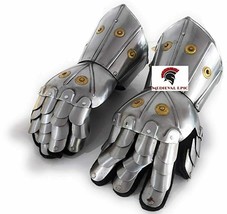 Medieval Gauntlets Gloves Finger Armor Armour Middle Ages Sword Fighting Battle 