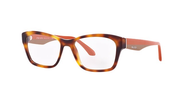 Prada PR 24RV TKR1O1 VOICE Light Havana Eyewear 52mm VPR ...