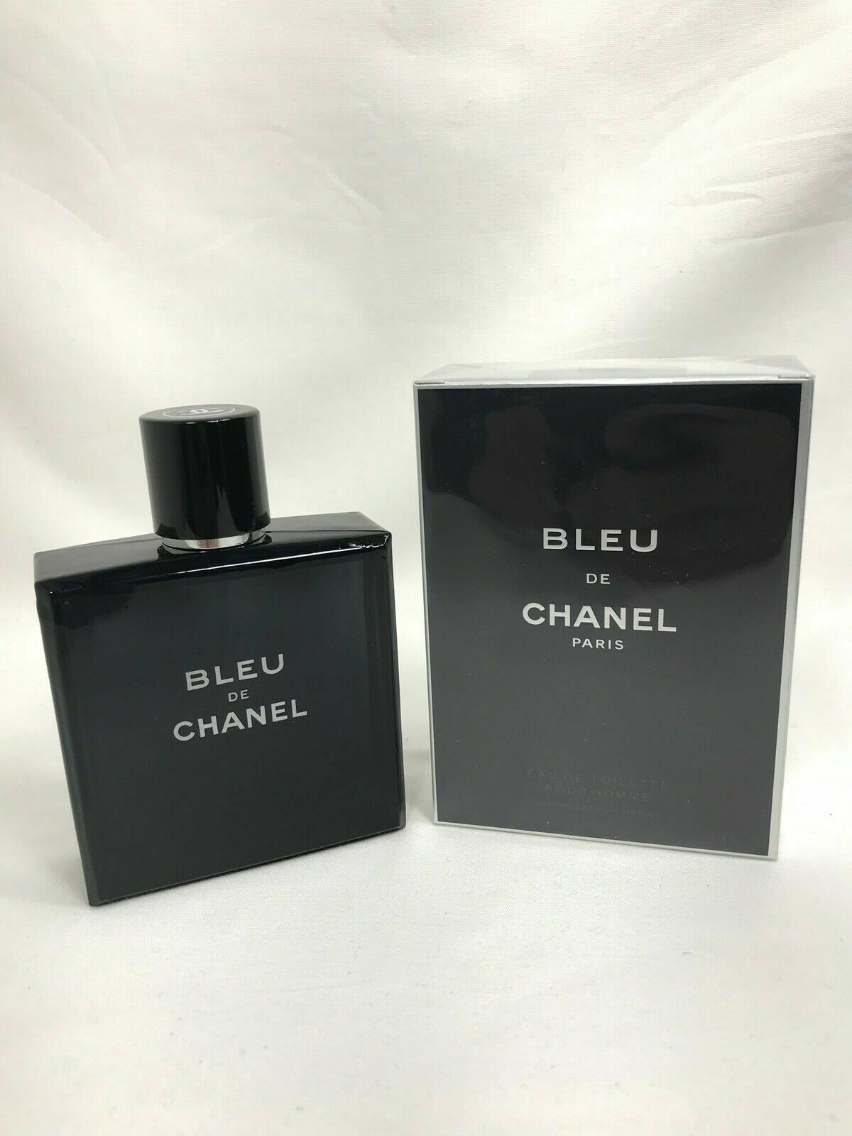 BLEU DE CHANEL PARIS EAU DE TOILETTE EDT Cologne 3.4OZ / 100ML.NEW ...