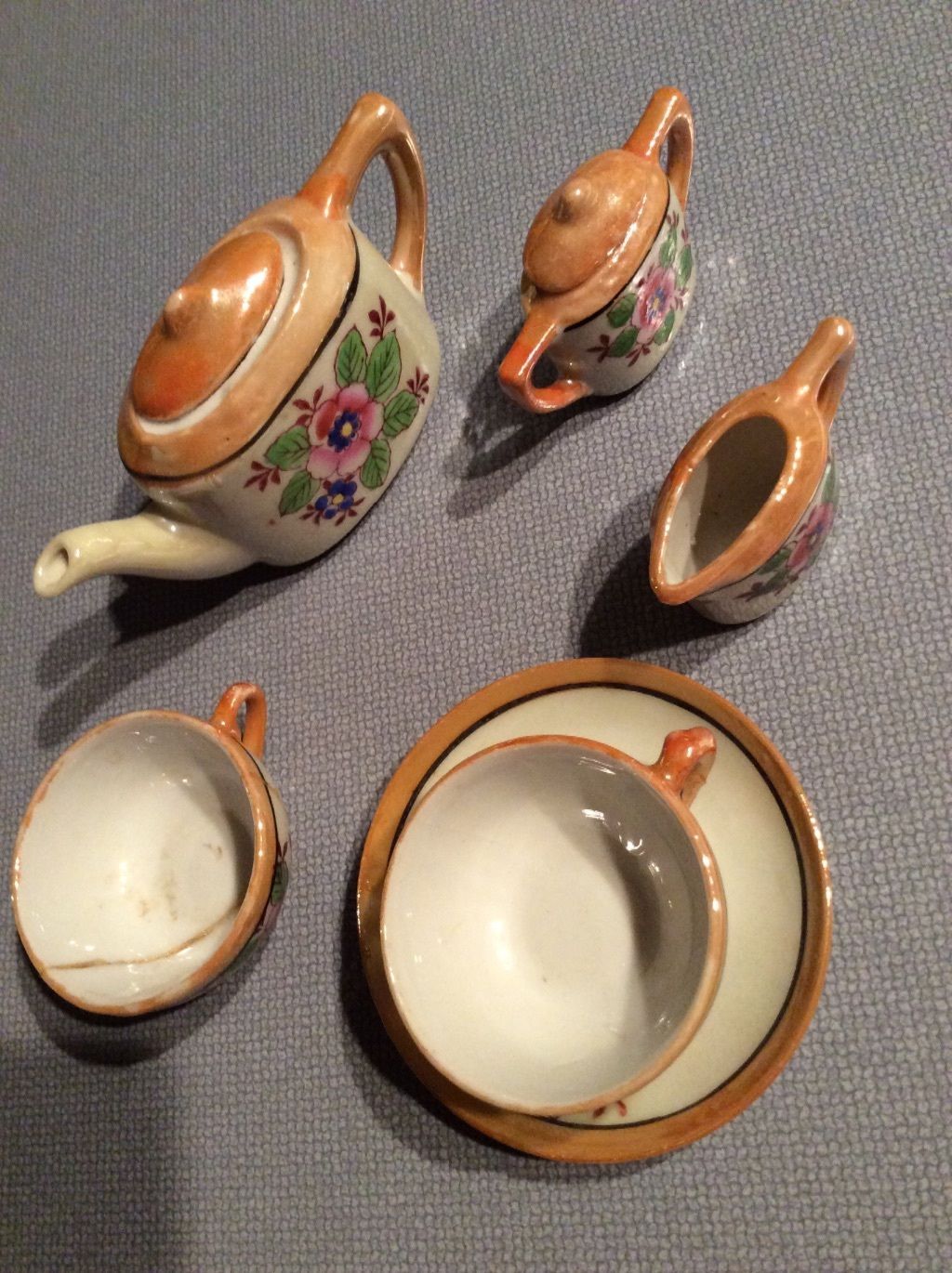 made in japan childs tea set