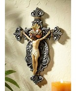 Calvary Sacred Heart 10&quot; Wall Crucifix, Catholic Wall Crucifix, Catholic... - £24.61 GBP