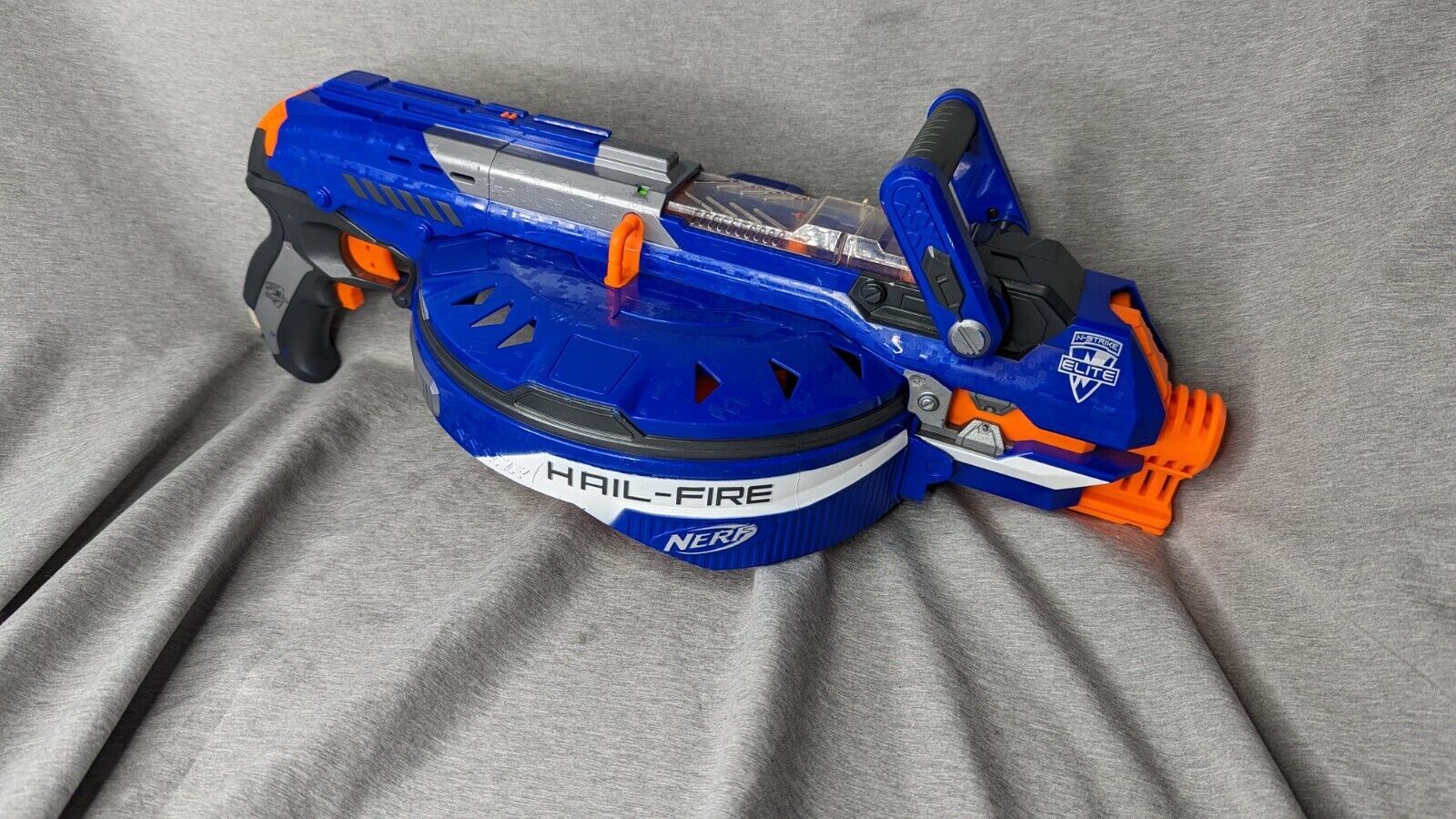 Nerf N-strike Elite Hail Fire Motorized Dart Blaster Complete Hasbro 3 