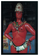 Afrobrazilian Umbanda Goddess: Vintage Brazilian Curio Shop Photo Postcard - $5.00