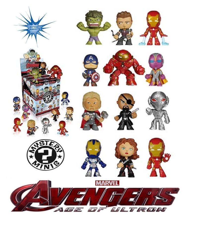 1 Funko Mystery Mini Marvel AVENGERS AGE OF ULTRON Blind Box *IN STOCK ...