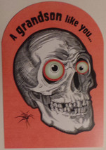 Greeting Halloween Card &quot;Grandson&quot; A grandson like you... - $1.50