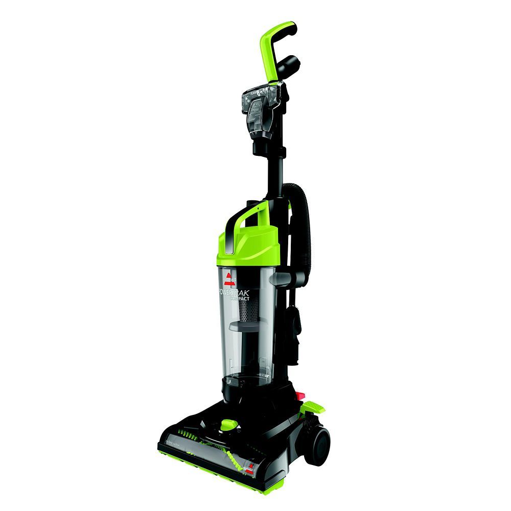 BISSELL PowerTrak Compact Upright Vacuum in Lime Vacuum Cleaners