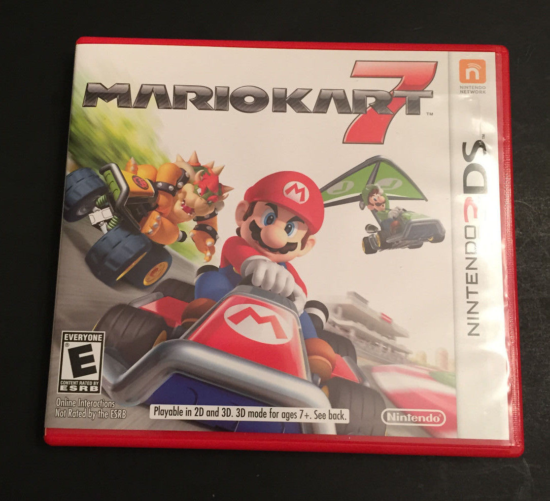 mario kart 7 3ds items