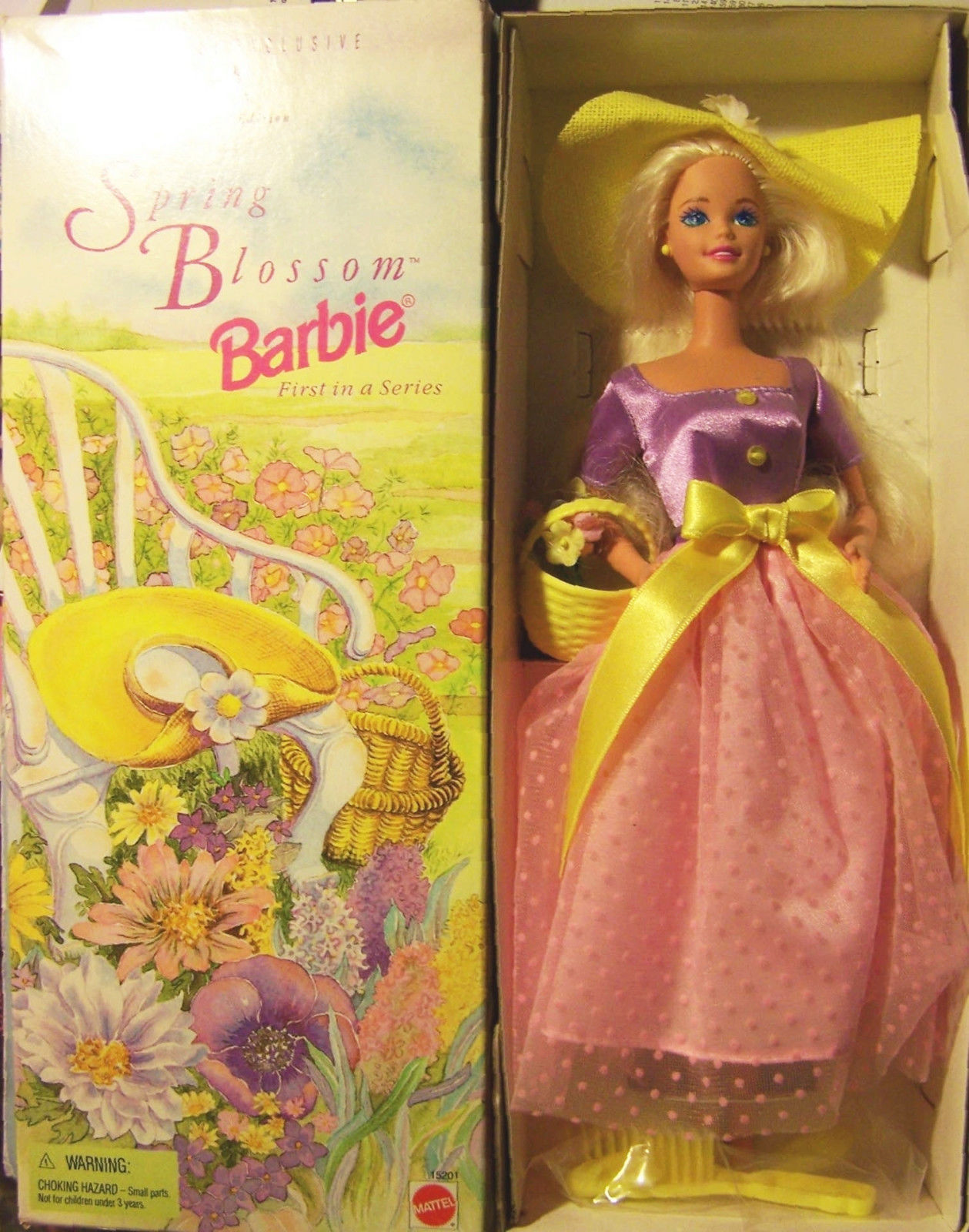 Primary image for 1995 AVON SPRING BLOSSUM  BARBIE DOLL  1st in Series NRFB