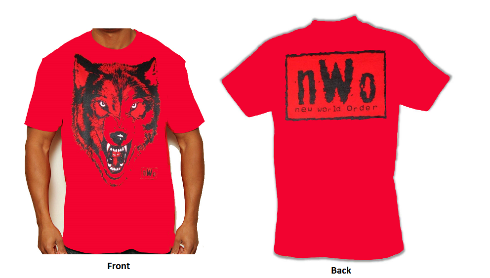 red nwo shirt