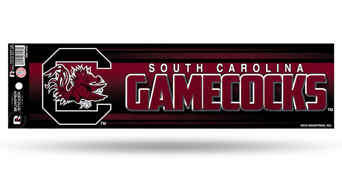 South Carolina Gamecocks Decal Bumper Sticker Glitter**Free Shipping