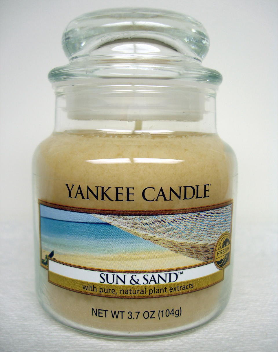 Yankee Candle Small Jar Sun nSand HouseWarmer Ocean Beach x3 Candles
