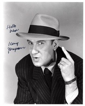 Henny Youngman Autographed Hand Signed 8x10 Photo W/Coa Comedian Violin Jokes - $49.99