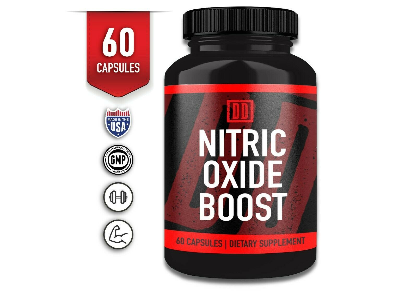 Nitric Oxide Booster Supplement L-Arginine Citrulline Malate Alpha-ketoglutarate