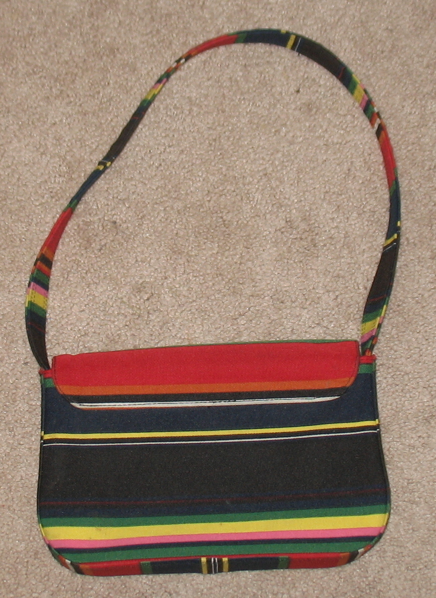 Cute Striped Summer Purse Handbag Handbags & Purses