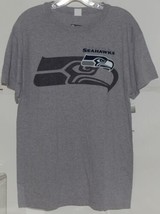 NFL Licensed Seattle Seahawks Adult Medium Gray Tee Shirt image 1