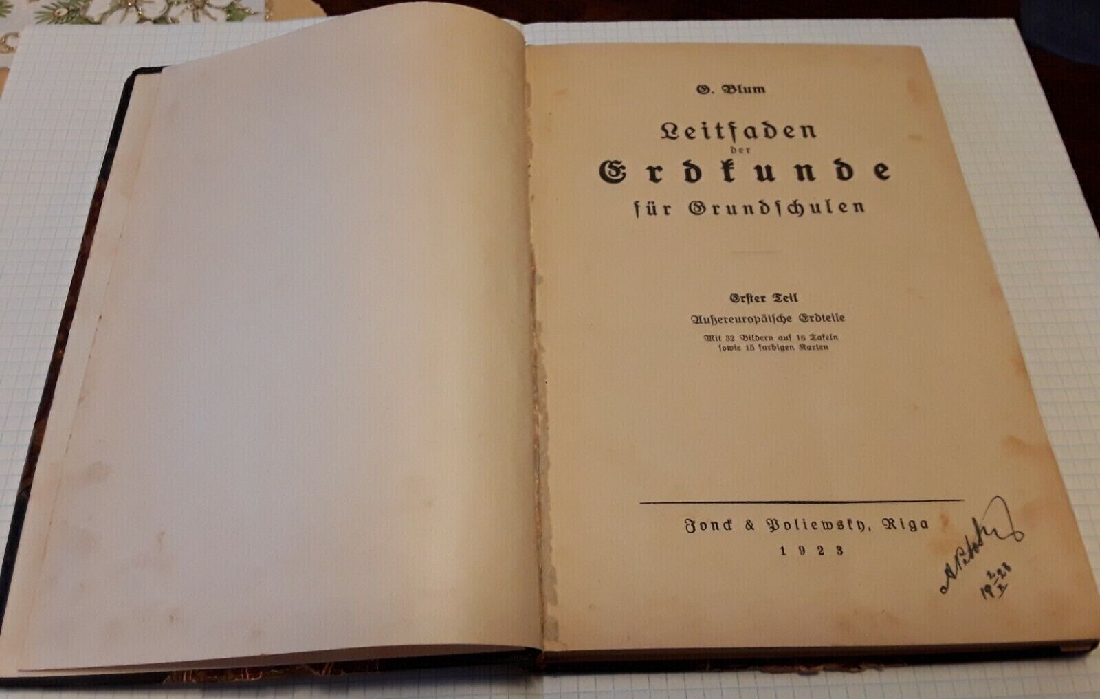 Old Illustrated Book Blum Guide Leitfaden d grdsunde grundschulen ...