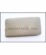 AUTH NIB Hermes SILK&#39;IN Long Zip Epsom Wallet ETOUPE &amp; ROSE SHOCKING Sil... - $2,800.00