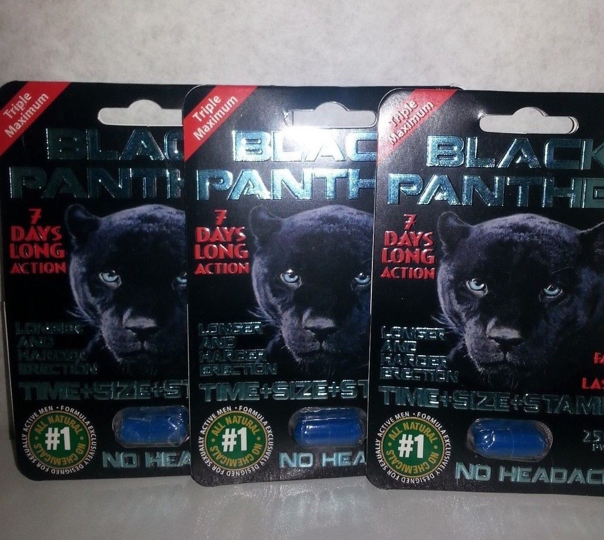 Black Panther Enhancement Pill: 2 listings