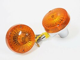 Suzuki GT100 GT125 A100 SR/P Front Turn Signal L/R New with blub 6v. - $9.79