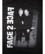 Elton John &amp; Billy Joel Tour T-Shirt  2002&quot; &quot; Face to Face&quot;  Mens LARGE - $18.57