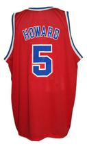 Juwan Howard #5 Washington Basketball Jersey Sewn Red Any Size image 2