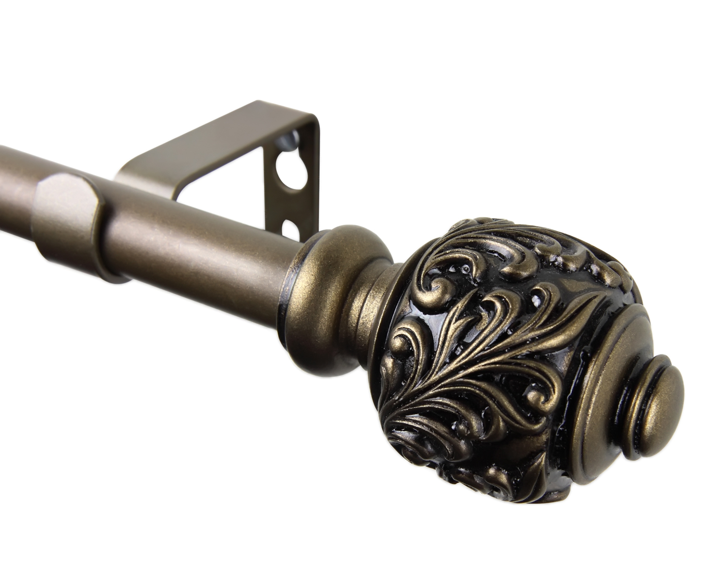 Primary image for Rod Desyne Home Window Decorative Tilly Curtain Rod 28-48 inch - Antique Gold