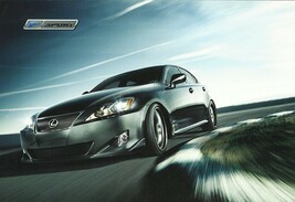 2010/2011 Lexus IS F SPORT parts accessories brochure sheet TRD - $6.00