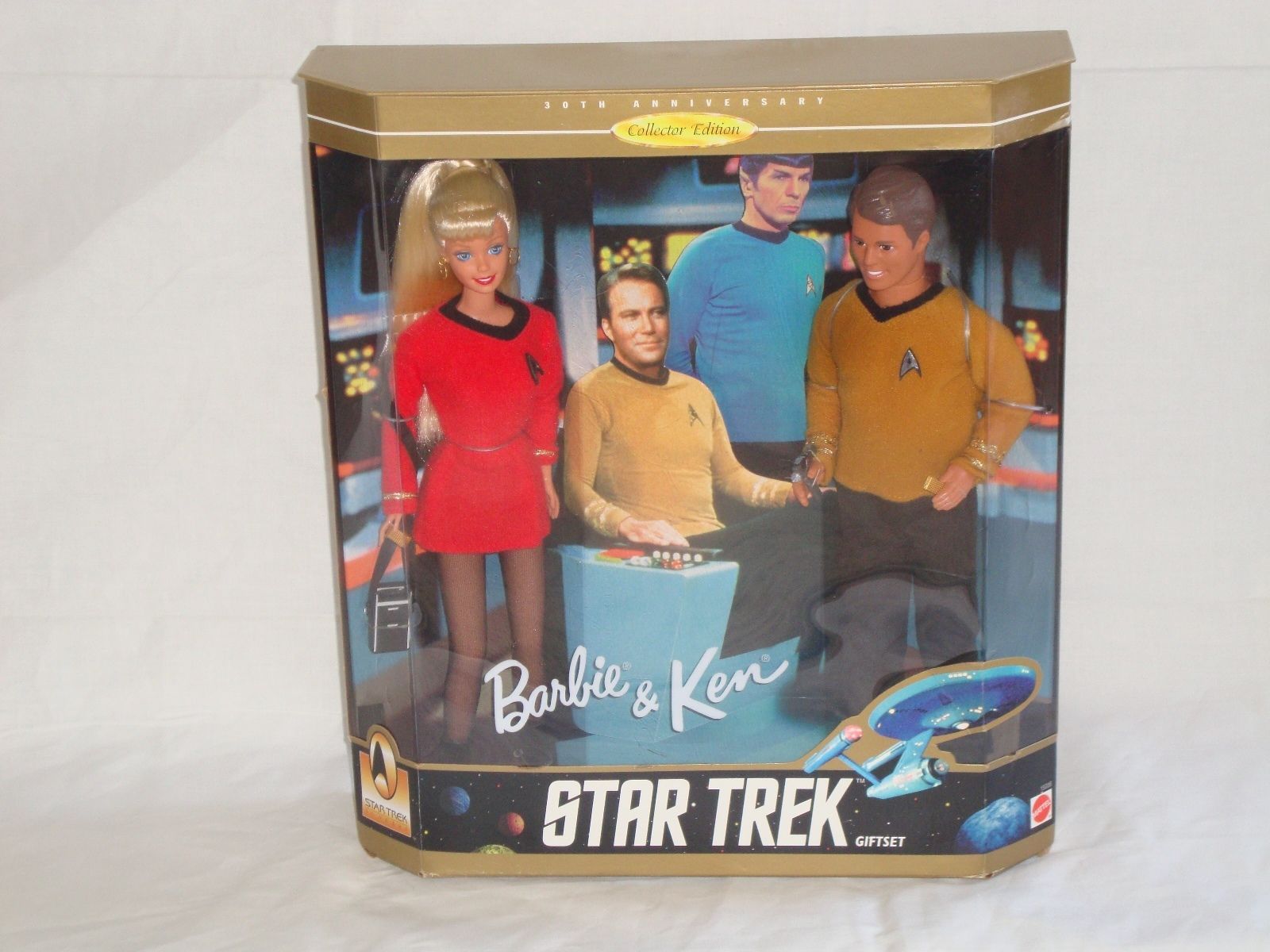 barbie & ken star trek giftset