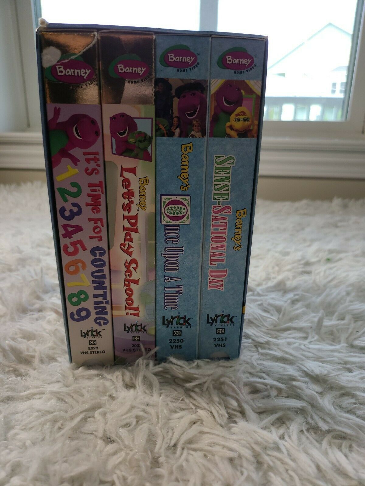 Barney Fun-Tastic Value Pack Collection 4 Videos VHS 2000 Great ...