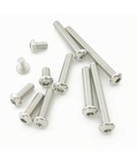 Bluemoona 20 Pcs - Metric Thread M6 304 Stainless Steel Button Head Hex ... - $9.55