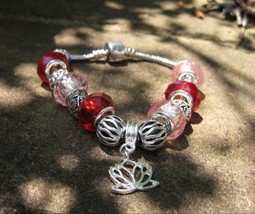 Haunted Blessings to Rise above Negativity Lotus spell cast charm bracelet - $62.22