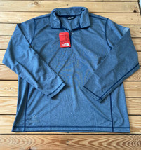 the north face NWT Men’s 1/4 zip Tech fleece jacket size XL Grey F4 - $53.37