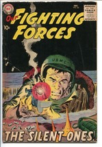 Our Fighting Forces #40-1958-DC-SILVER AGE-SILENT ONES-JOE KUBERT-vg+ - $93.12