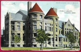 TOLEDO OHIO Public Library OH Postcard - $4.50
