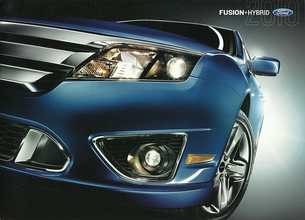 Ford Fusion Brochure 1 Customer Review And 2 Listings 2010 Ford Fusion S Brochure Catalog 1st Edition Se Sel Hybrid 10 Us 7 00