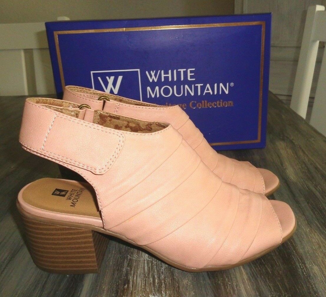 white mountain heels