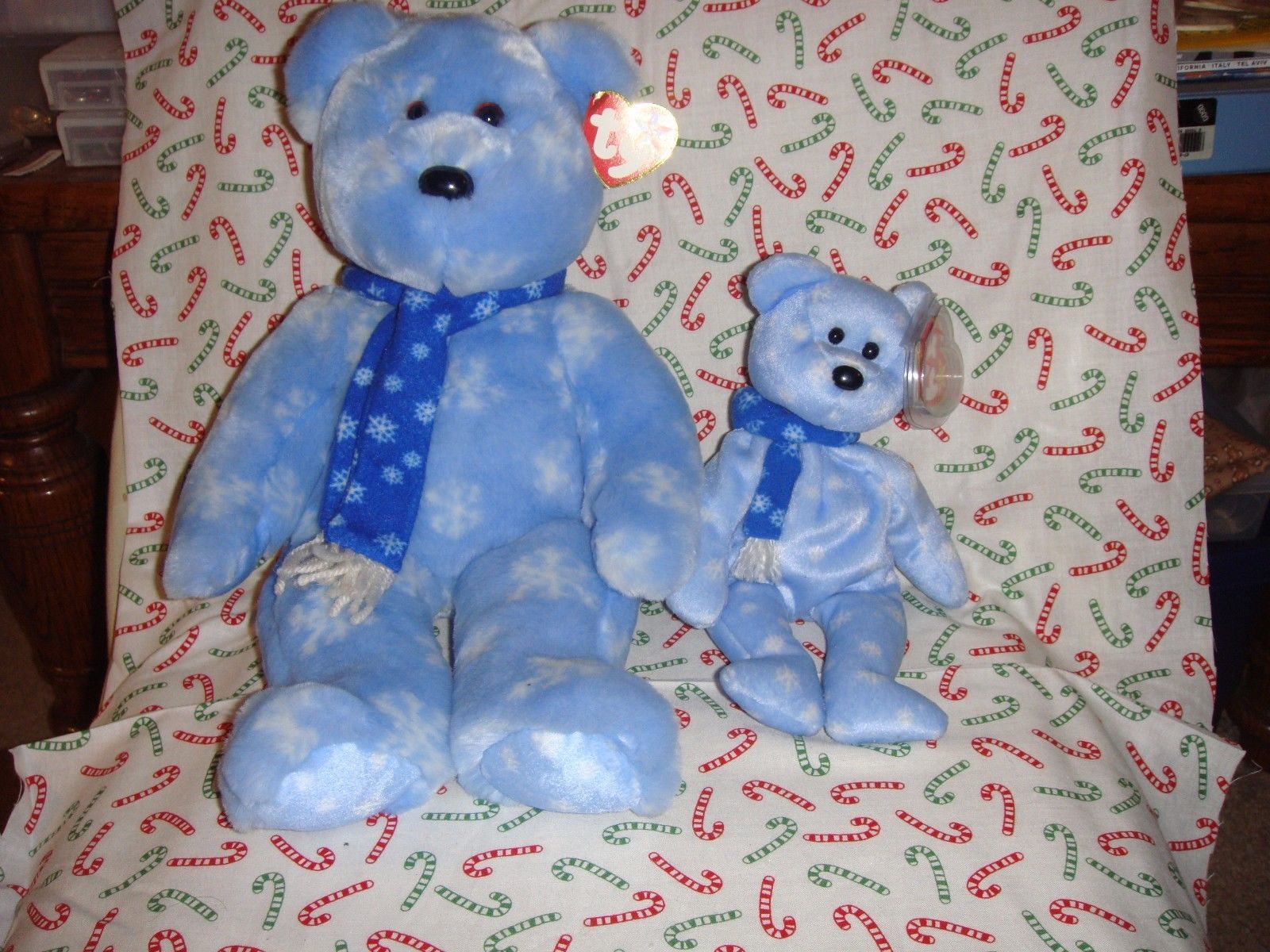 ty beanie baby 1999 holiday teddy