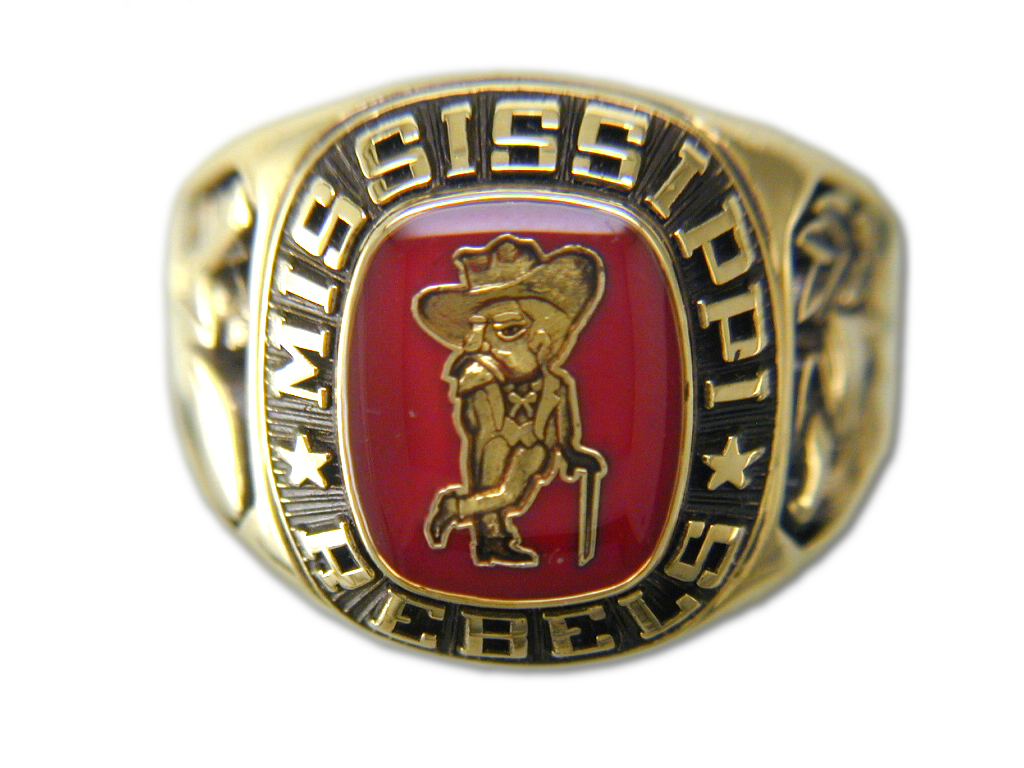 University of Mississippi Ring by Balfour CollegeNCAA