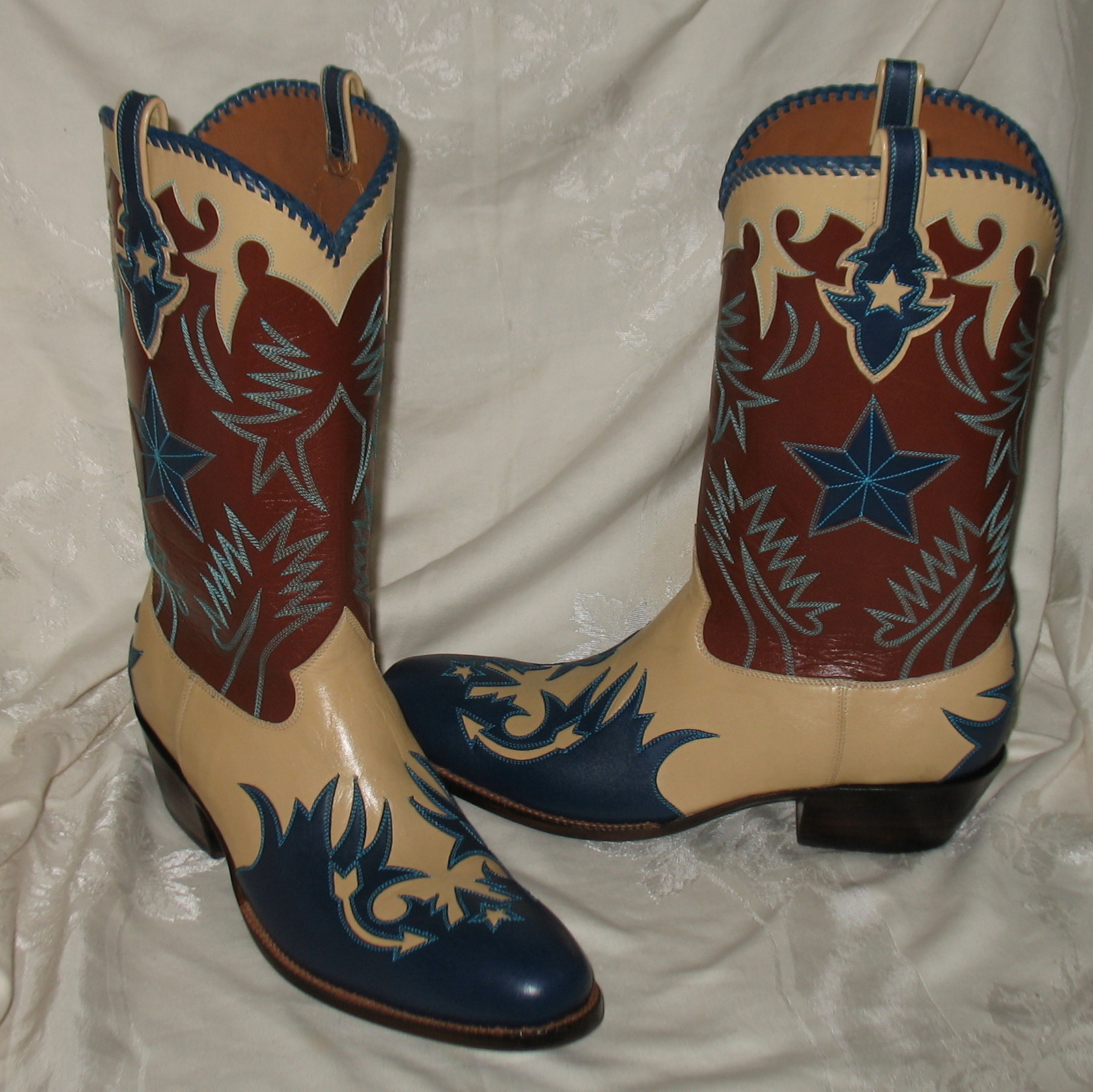 rocketbuster-custom-made-leather-cowboy-boots-12w-nib-western