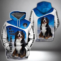 Bernese Mountain Dog Not For Everyone Unisex Hoodie Bt06 - $45.99+
