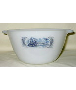Anchor Hocking Fire King Currier &amp; Ives Pattern 1 1/2-Qt Mixing Bowl - $29.65